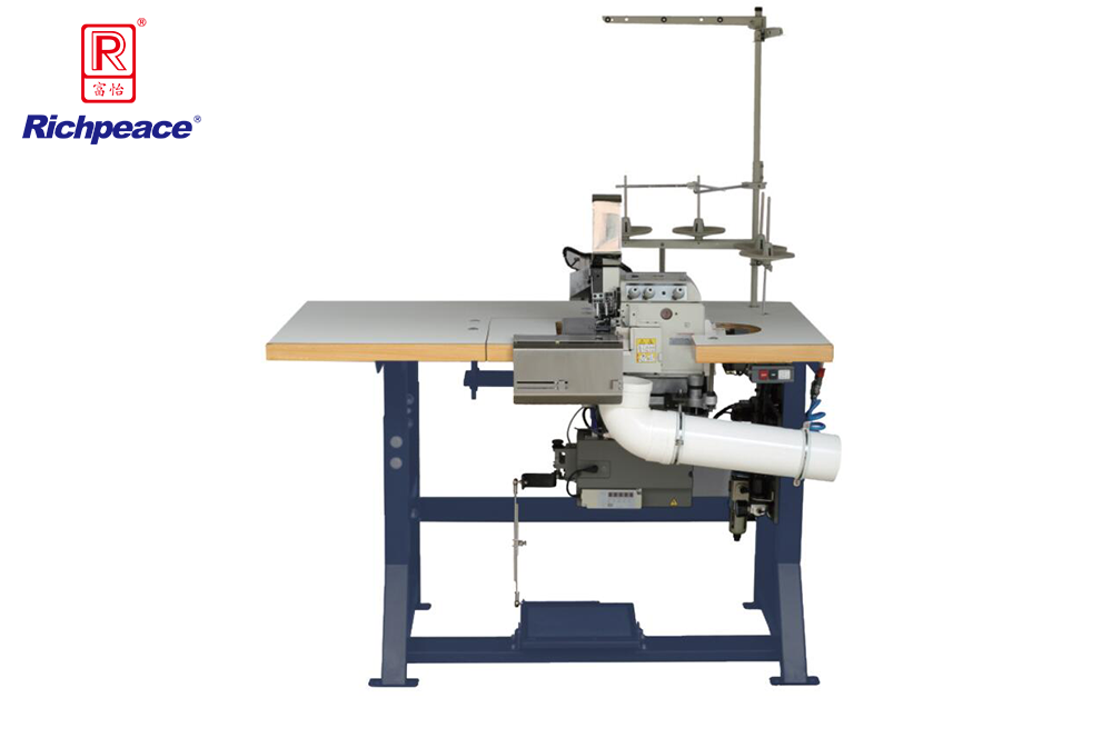富怡高速厚料床墊鎖邊機