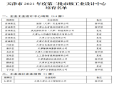 上工富怡入選“天津2021年度第二批市級(jí)工業(yè)設(shè)計(jì)中心培育名單”