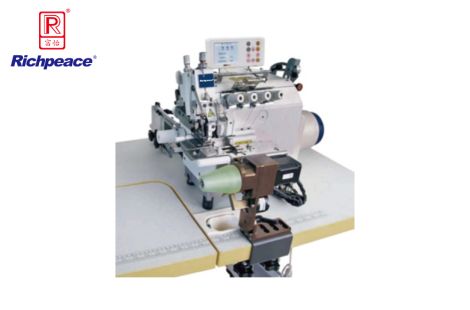 富怡小嘴上下差動電腦全自動上圓領包縫機